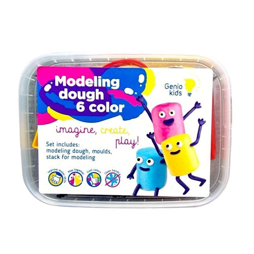 Genio Kids Kit de Pâte à Modeler Bio - Comestible pour Bébé 12